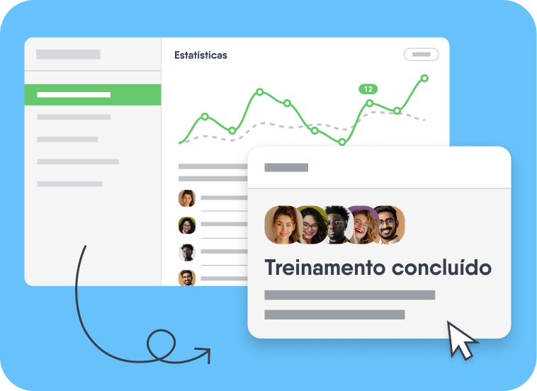 Veja os insights de relatórios e monitoramento 