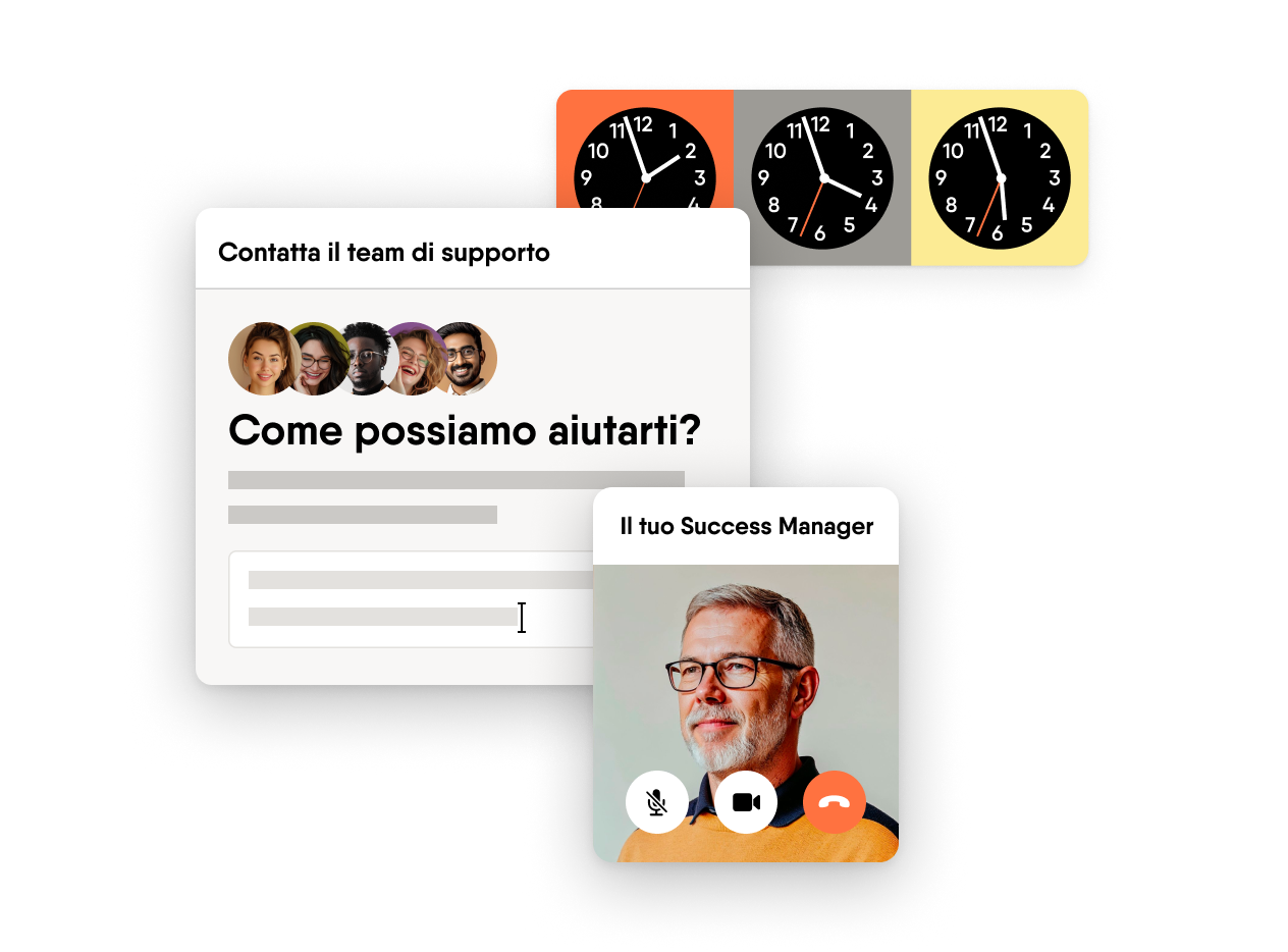 Il miglior supporto del settore