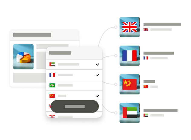 Train your teams in 75+ languages